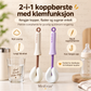 2-i-1 Koppbørste med Klemfunksjon