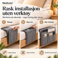 ⏰🔥BEGRENSET TID: 50 % RABATT!💞Sengekant-organisator – Smart oppbevaring uten nattbord