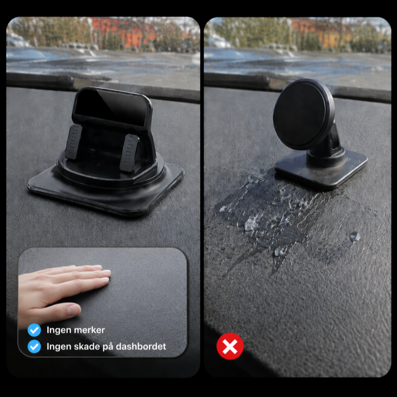 360° roterbar mobilholder til bil