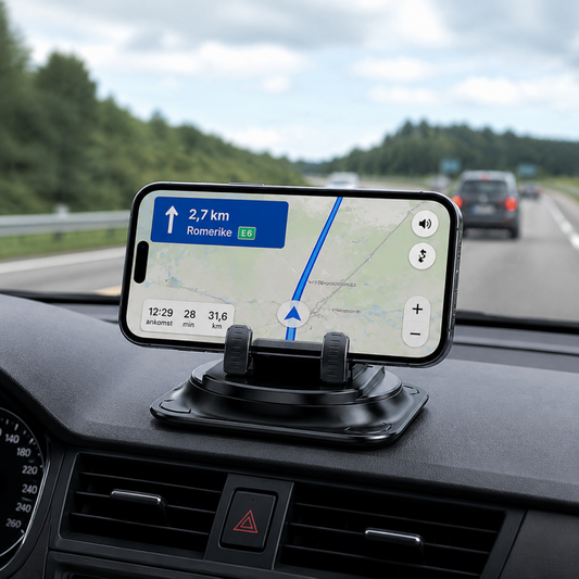 360° roterbar mobilholder til bil
