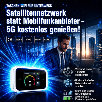 Lomme-Wi-Fi som er kompatibelt med alle nettverk