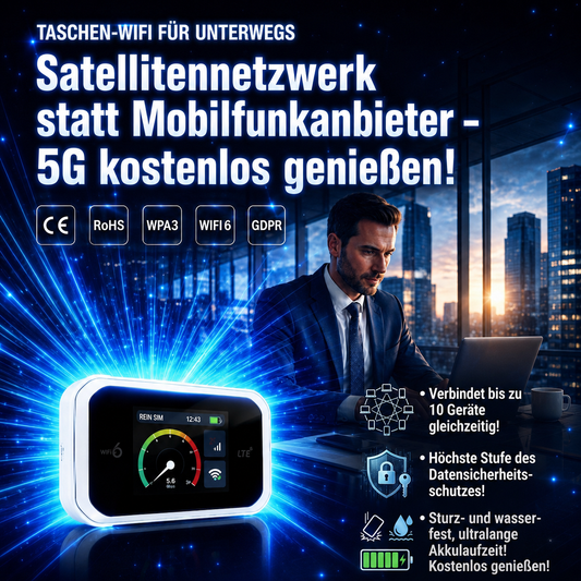 Lomme-Wi-Fi som er kompatibelt med alle nettverk