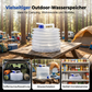 💧BPA-fri sammenleggbar vannbeholder – laget av matgodkjent plast, luktfri og solid, perfekt for drikkevann, matlaging og utendørs bruk 🏕️