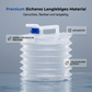 💧BPA-fri sammenleggbar vannbeholder – laget av matgodkjent plast, luktfri og solid, perfekt for drikkevann, matlaging og utendørs bruk 🏕️
