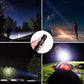 LED oppladbar taktisk laserlommelykt 90000 høye lumen