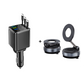 ⏳Limited-time 50% off⏰Fast Charging 7-in-1 Retractable Fast Car Charger with Voltage Display – USB-C For Android&Lighting For APPLE🔋📱