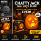 🎁Laveste pris noensinne⏰Jabberin' Jack – animert, snakkende og syngende gresskar