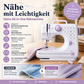 🧵 50 % RABATT! 🛍️ Minisymaskin til hjemmebruk – 12 sømmer, robust og kompakt – Perfekt til reparasjoner og gjør-det-selv-prosjekter ✂️