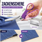 📢📢50 % rabatt!!🥳✨Allsidig saks med takkete blad, takkesaks✂️🧵