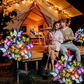 🦋Solcelle Hage Lys i Fjärilform 💐50% Avslag på Miljøvennlig Utedekorasjon!