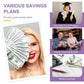🔥 TOP SALG | Sparutmaningsbok med Kuvert – 50% RABATT – Spare Penger Aldri Var Lettere!
