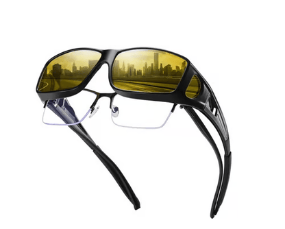 👓 KJØP 2, FÅ 1 GRATIS! 🔥 Nattbriller for bilkjøring – antirefleks og polariserte, perfekte for nattkjøring ✨