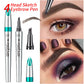 🔥3D vanntett Microblading øyenbrynsblyant 4 gaffelspisser Tattoo Pencil