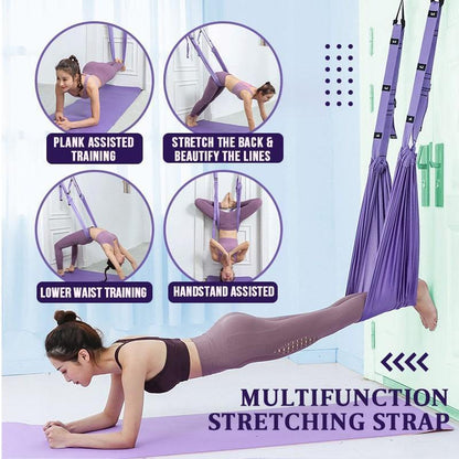 【💗Tidsbegrenset tilbud💗】Forbedret yoga-strekkbånd