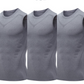🎉 Ionisk shapewear-vest – Kompresjon og kjøling – Kroppsformende og ermeløs – Usynlig under klærne 🕶️