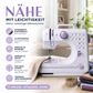 🧵 50 % RABATT! 🛍️ Minisymaskin til hjemmebruk – 12 sømmer, robust og kompakt – Perfekt til reparasjoner og gjør-det-selv-prosjekter ✂️
