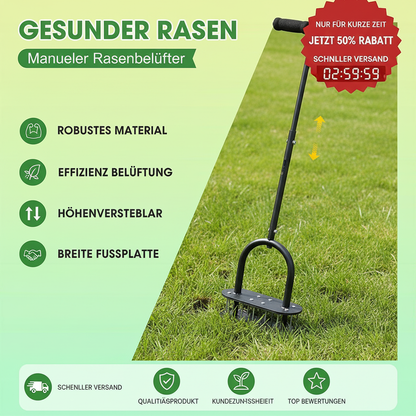 🌱 50 % RABATT! ✨ Manuell plenlufter – karbonstål, justerbar og effektiv 🏡