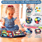 🎓 Montessori pedagogisk leketavle Busy Board – Utvikle barnas praktiske ferdigheter og evner til logisk tenkning.