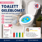 Toalettgel Deodorant Flower — Toalettrens til husholdningsbruk som fjerner kalk, lukt, frisker opp og fjerner ubehagelige lukter