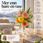 🦋 Gjennomsiktig sommerfuglvas – krystallklar plast, stabil base. Perfekt til blomster, bordpynt og gaver! ✨💐