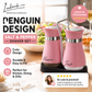 🐧 50 % RABATT NÅ! 🧂 Salt- og pepperbøssesett med pingvindesign – Søtt design, slitesterkt og enkelt å fylle på – Perfekt til kjøkkenet, spisestuen og som gave ✨