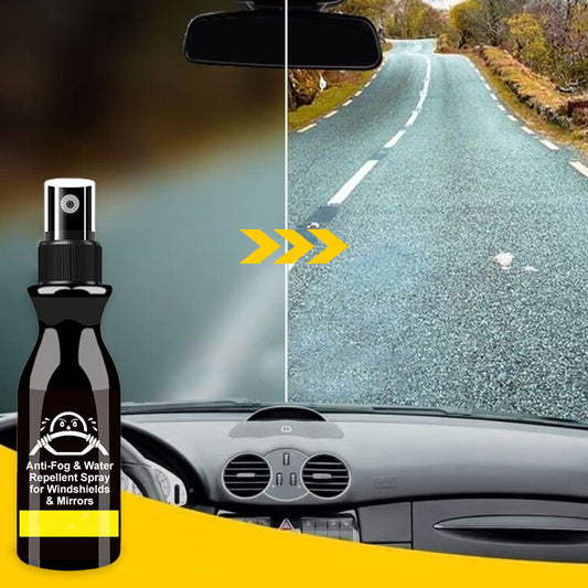 💥Siste dag med 50 % rabatt🌟Anti-tåke- og vannavvisende spray til frontruter og speil