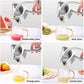 ⚡【Juicer i rostfritt stål】Blanda en "Vitamin Tornado" på 30 sekunder! 🍹🔥
