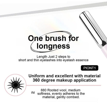🌸💐Wasserfeste Mascara mit zwei Spitzen für mehr Länge und Schwung (50 % Rabatt)