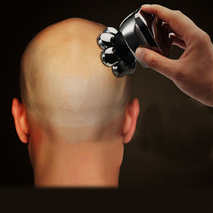 8D elektrisk barbermaskin med bevegelig hode