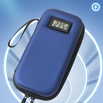 💊 Oppbevar medisinene dine på et sikkert, kjølig sted – Kjølebag for insulin med LCD-temperaturdisplay – betaling ved levering ❄️