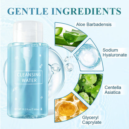 Sanfte Press-On Makeup Remover Flüssigkeit Erfolg