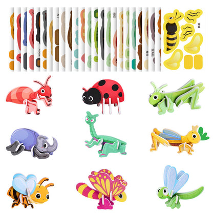 Julegaver🎁 3D Pedagogisk Puzzle For Barn