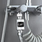 🔥Julekampanje: 50 % RABATT!!!🔥🌡️ DUSJTERMOMETER – LCD-skjerm med bakgrunnsbelysning, enkel installasjon uten verktøy, IPX7 vanntett, perfekt for moderne baderom 🛁✨