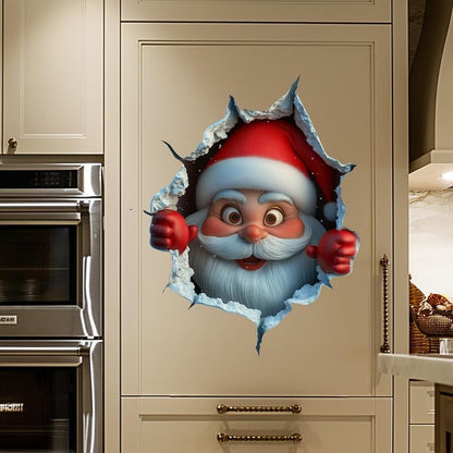 🎄Julesalg 50 % rabatt🎅Kreative juleklistremerker til veggen din