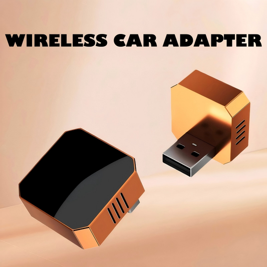 📢📢50 % RABATT!! ⏰Smart automatisk oppgradering: Trådløs adapter for sømløs CarPlay og Android Auto – Plug & Drive! 📲✨🚀