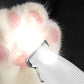 Dyrevennlig elektrisk barbermaskin med LED-lys