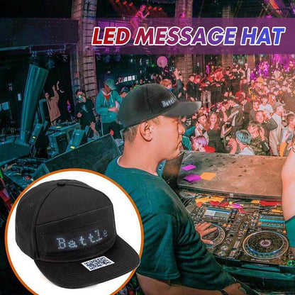 🔥Så lenge lageret rekker 50 % rabatt!🎉LED-budskapshatt