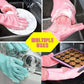 💕Hot Sale 50 % rabatt🧼Multifunksjonelle silikonrengjøringshansker ✨