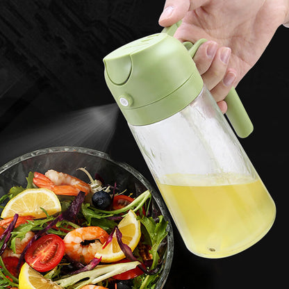 ⏰🔥BEGRENSET TID: 50 % RABATT!💕2 i 1 oljesprøyte og -dispenser i glass🔥
