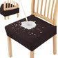 📢📢 2+2 GRATUIT ⏰ Housses de Chaise Hydrofuges Jacquard Losanges – Anti-Tache, Anti-Poussière, Parfaites pour Salle à Manger, Hôtel & Maison!