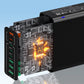 Multiport 150 W hurtiglader for mobiltelefoner