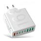 Multiport 150 W hurtiglader for mobiltelefoner