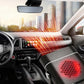 🚗🔥 Bærbar 2-i-1 bilvifte med varmefunksjon – 360° roterbar, rask avriming, oppvarming og ventilasjon, stillegående og lett for vinter og sommer!