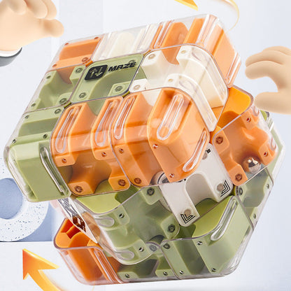 🔔 Kun i dag: 50% 🎮 3D Labyrint-Kube：Smart Spill for Barns Logiske Tenkning 🧠