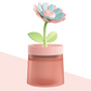 💐Blomstertablet med nattlys💦