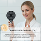 🌟 Høytrykks dusjhode for behagelig dusj – Justerbar stråle 🚿 og ergonomisk design for avslappende opplevelse.