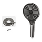🌟 Høytrykks dusjhode for behagelig dusj – Justerbar stråle 🚿 og ergonomisk design for avslappende opplevelse.