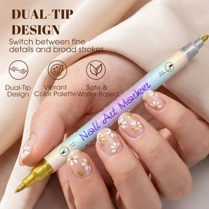 💅🖌️Neglelakkpenner med to spisser