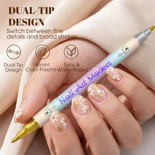💅🖌️Neglelakkpenner med to spisser