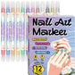 💅🖌️Neglelakkpenner med to spisser